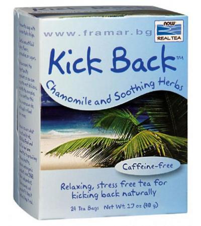 НАУ ФУДС ЧАЙ KICK BACK * 24