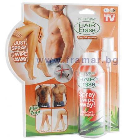 СПРЕЙ - ДЕПИЛАТОАР VELFORM HAIR ERASE 200 мл