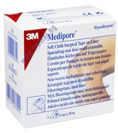 МЕДИПОР АДХЕЗИВНА ЛЕНТА 5 см / 10 м 2991/1