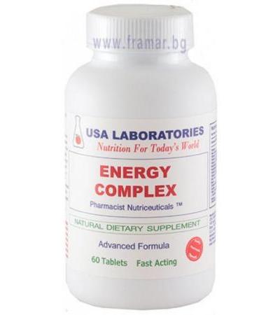 ЕНЕРГИЕН КОМПЛЕКС таблетки * 60 USA LABORATORIES