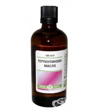 ТЕРПЕНТИНОВО МАСЛО 100 гр.