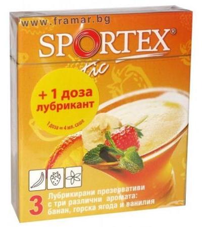 ПРЕЗЕРВАТИВИ СПОРТЕКС ЕКЗОТИК * 3 бр.