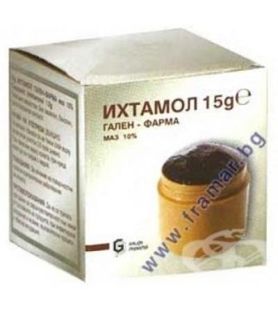 ИХТАМОЛ унгвент 10 % 15 гр. ГАЛЕН ФАРМА