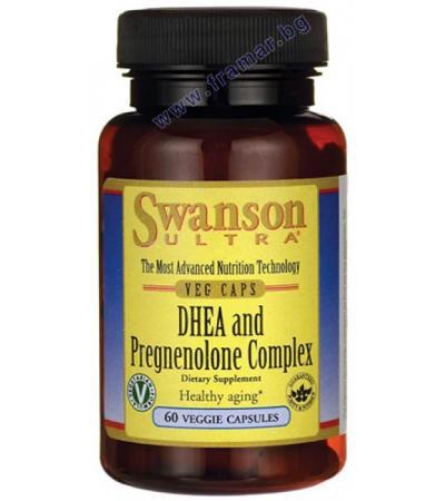СУОНСЪН DHEA И ПРЕГНЕНОЛОН КОМПЛЕКС капсули * 60