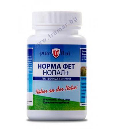 ПЮРВИТАЛ НОРМА ФЕТ НОПАЛ капсули * 60