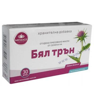 БЯЛ ТРЪН капсули * 30 MESSAGE FROM NATURE