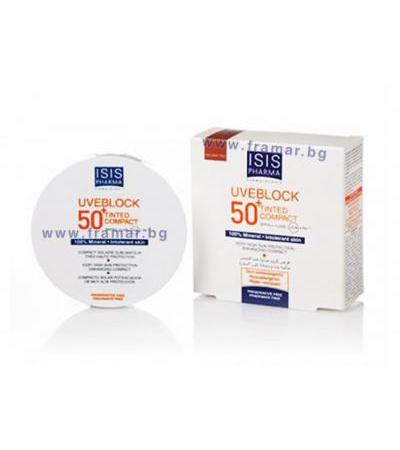 УВЕБЛОК 50+ КОМПАКТ КРЕМ ТЪМЕН 10 гр.