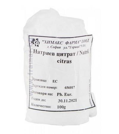 НАТРИЕВ ЦИТРАТ 100 гр.