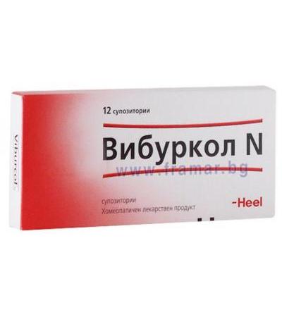ВИБУРКОЛ Н супозитории * 12