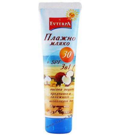 ЕВТЕРПА ПЛАЖНО МЛЯКО SPF 30 100 мл.