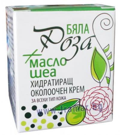 РОУЗ ВАЛИ ОКОЛООЧЕН КРЕМ БЯЛА РОЗА 25 МЛ