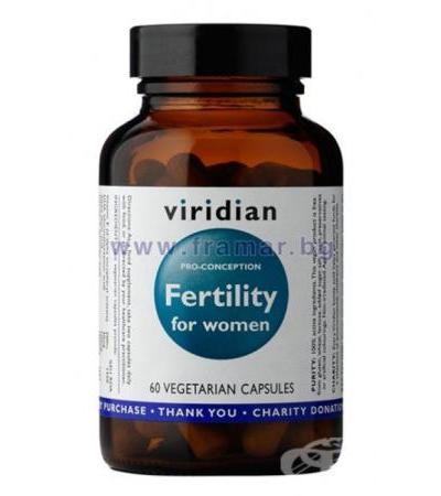 ФЕРТИЛЕН КОМПЛЕКС ЗА ЖЕНИ капсули * 60 VIRIDIAN