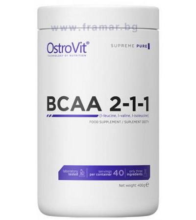 ОСТРОВИТ BCAA 2:1:1 прах 400 гр.