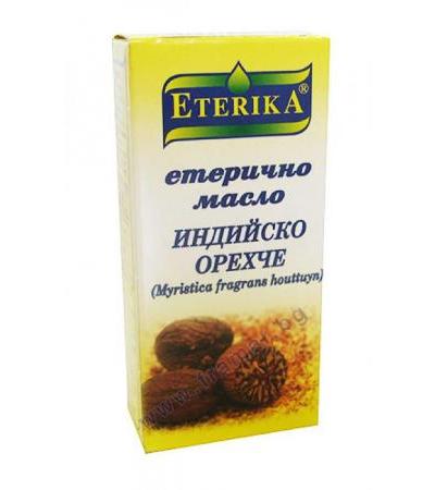 ЕТЕРИКА ЕТЕРИЧНО МАСЛО ОТ ИНДИЙСКО ОРЕХЧЕ 10 мл.