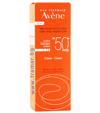 АВЕН СЛЪНЦЕЗАЩИТЕН КРЕМ SPF 50+ 50 мл.