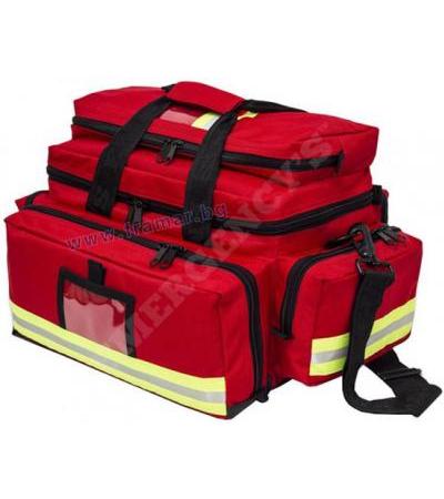 ЧАНТА ЗА СПЕШНА ПОМОЩ ELITE BAGS EM - 13.003 ЧЕРВЕНА