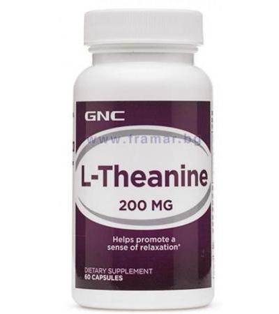 L - ТЕАНИН капсули 200 мг * 60 GNC