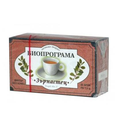 ЧАЙ ФИЛТЪР ЗЪРНАСТЕЦ * 20