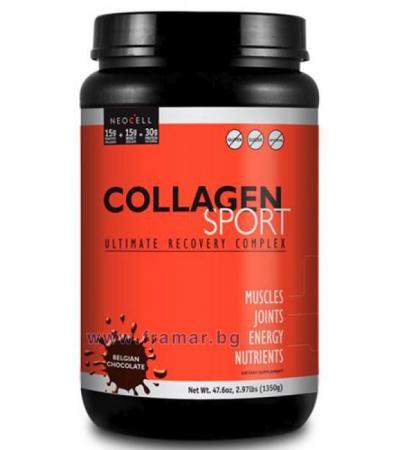 КОЛАГЕН СПОРТ С ВКУС НА БЕЛГИЙСКИ ШОКОЛАД 1350 гр. NEOCELL USA