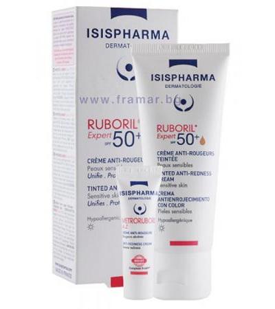РУБОРИЛ EXPERT 50+ ОЦВЕТЕН КРЕМ ЗА ЛЕЧЕНИЕ НА РОЗАЦЕЯ С ФАКТОР 50+ 30 мл. ISISPHARMA