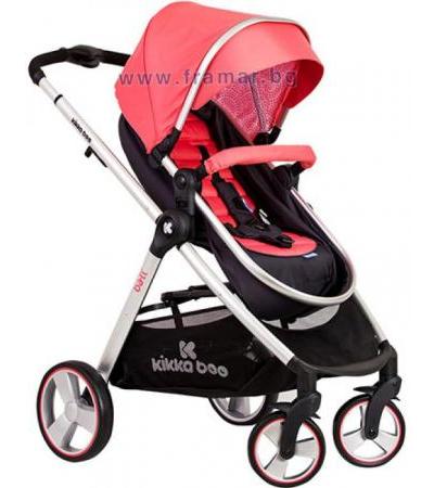 КИКА БО КОЛИЧКА BALI SUMMER CORAL 2 В 1 С ТРАНСФОРМИРАЩА СЕ СЕДАЛКА