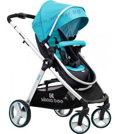 КИКА БО КОЛИЧКА BALI SUMMER BLUE 2 В 1 С ТРАНСФОРМИРАЩА СЕ СЕДАЛКА