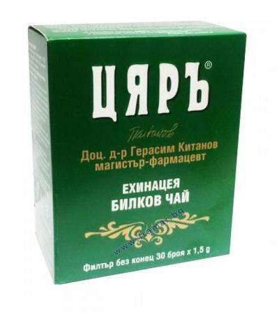 ЧАЙ ЦЯР ЕХИНАЦЕЯ филтър * 30 бр.