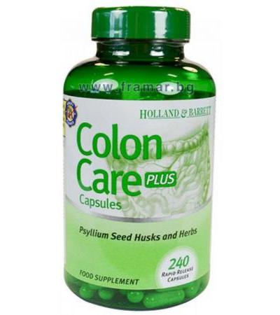 КОЛОН КЕЪР ПЛЮС (ГРИЖА ЗА ДЕБЕЛОТО ЧЕРВО) капсули * 240 HOLLAND & BARRETT