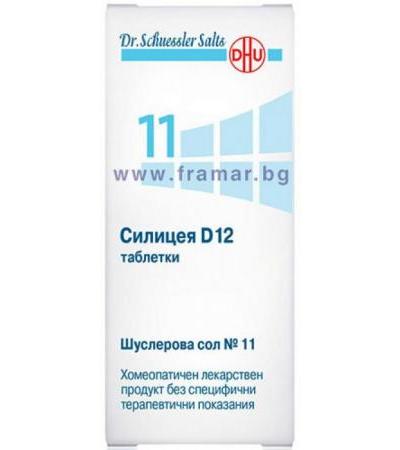 ШУСЛЕРОВА СОЛ НОМЕР 11 СИЛИЦЕА D12 таблетки * 420