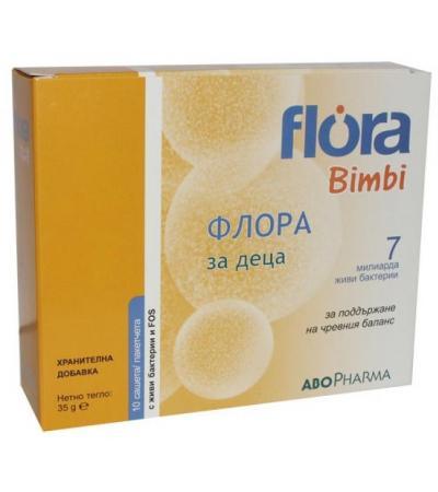АБОФАРМА ФЛОРА БИМБИ 7 саше * 10