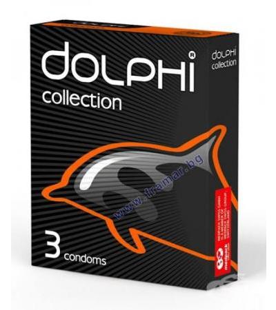ПРЕЗЕРВАТИВИ ДОЛФИ COLLECTION * 3 бр.