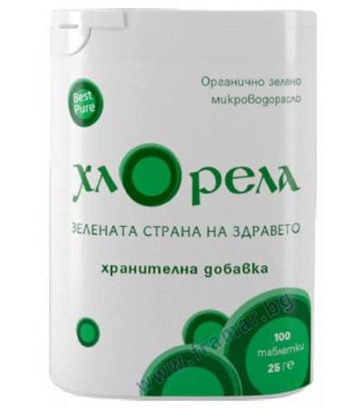 ХЛОРЕЛА таблетки 250 мг. * 100 ЗЛАТНАТА ЯБЪЛКА