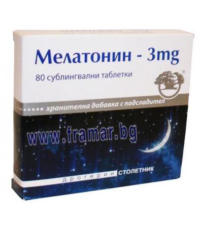 МЕЛАТОНИН таблетки 3 мг * 80 НИКСЕН