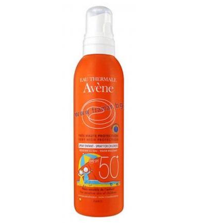 АВЕН СЛЪНЦЕЗАЩИТЕН СПРЕЙ ЗА ДЕЦА SPF 50+ 200 мл.