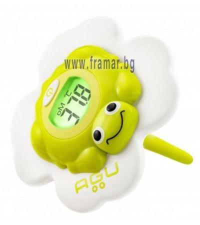 ЕЛЕКТРОНЕН ТЕРМОМЕТЪР ЗА ВАНА AGU BABY FROGGY