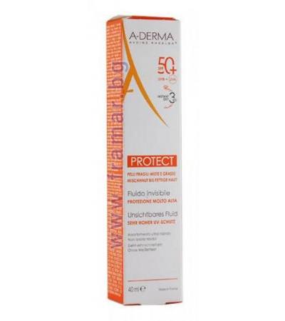А - ДЕРМА ПРОТЕКТ ФЛУИД SPF 50+ 40 мл