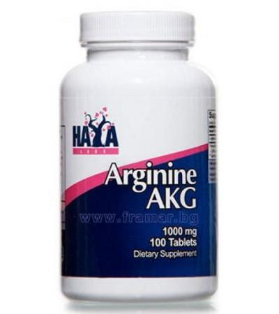ХАЯ ЛАБС АРГИНИН AKG таблетки 1000 мг * 100