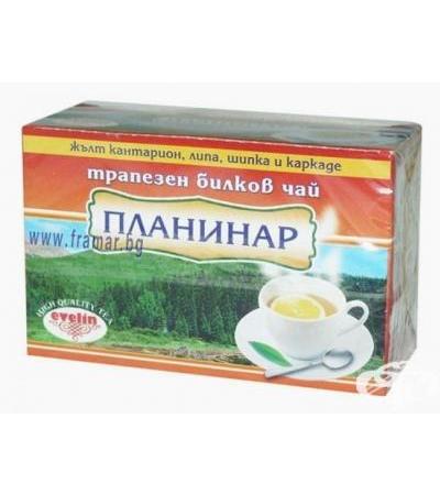 ЧАЙ ФИЛТЪР ПЛАНИНАР * 20 ЕВЕЛИН 29
