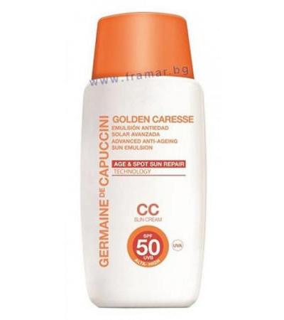 ЖЕРМЕН ДЕ КАПУЧИНИ СЛЪНЦЕЗАЩИТНА АНТИ - ЕЙДЖ СС ЕМУЛСИЯ SPF 50 50 мл