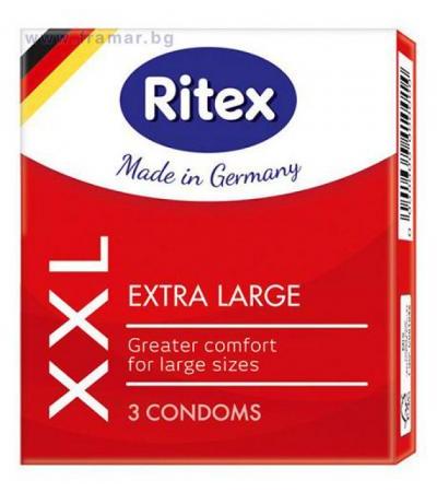 РИТЕКС ПРЕЗЕРВАТИВИ XXL * 3