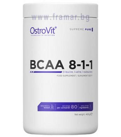 ОСТРОВИТ BCAA 8:1:1 прах 400 гр.