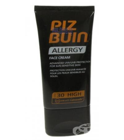 ПИЗ БУИН АЛЕРДЖИ СЛЪНЦЕЗАЩИТЕН КРЕМ ЗА ЛИЦЕ ЗА ЧУВСТВИТЕЛНА КОЖА SPF 30 40 мл.