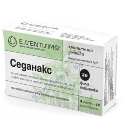 СЕДАНАКС таблетки * 30 ЕВЕЛИН 29