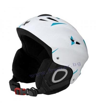 СКИ КАСКА ДАМСКА LAZULI WHITE 1457