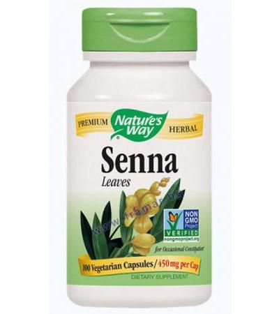 СЕНА ЛИСТ капсули 450 мг. * 100 NATURE'S WAY