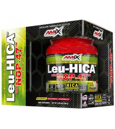 АМИКС LEU HICA ЛЕВЦИНОВА КИСЕЛИНА + NOP 47 450 гр.