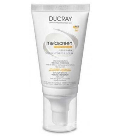 ДЮКРЕ МЕЛАСКРИН СЛЪНЦЕЗАЩИТЕН КРЕМ ЛЕК SPF 50+ 40 мл.
