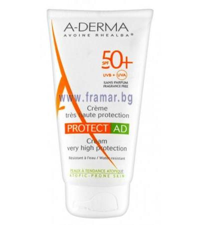 А - ДЕРМА ПРОТЕКТ АД КРЕМ SPF 50+ 150 мл
