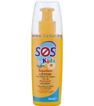 КОКОНА S.O.S ЛОСИОН ЗА ДЕЦА ПРОТИВ КОМАРИ 100 мл.