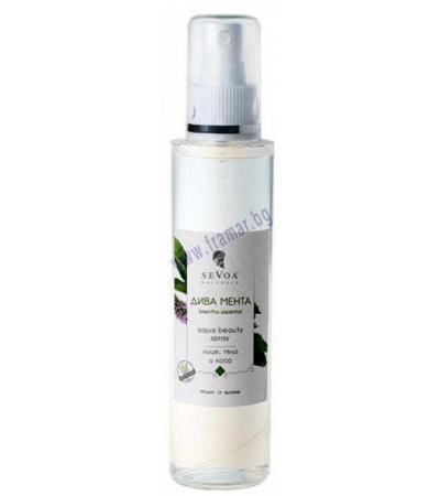 СЕВОА ЕТЕРИЧНА ВОДА ОТ ДИВА МЕНТА (AQUA BEAUTY SPRAY) 135 мл